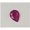 Image 1 : 1.49ct Pear Shape Ruby Dimension 8.3x6.6x3.2
