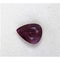 2.42ct Pear Shape Burma Ruby Dimension 9.1x7.1x4.6