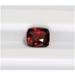 1.63ct Emerald Cut Malaya Garnet Dimension 6.9x6.2x3.9