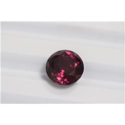 4.25ct Round Shape Raspberry Garnet Dimension9.5x5.8
