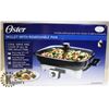 Image 1 : NEW OSTER ELECTRIC SKILLET WITH REMOVABLE