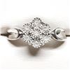 Image 2 : SILVER DIAMOND (3.37GM)  RING (~SIZE 7)