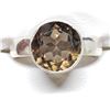 Image 2 : SILVER SMOKEY QUARTZ (5.1GM)  RING (~SIZE 8)