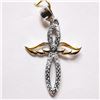 Image 1 : SILVER CUBIC ZIRCONIA  PENDANT