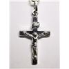 Image 1 : SILVER "JESUS ON THE CROSS"  PENDANT