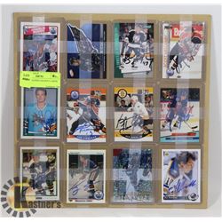 14 AUTOGRAPHED HOCKEY CARDS INCLUDES