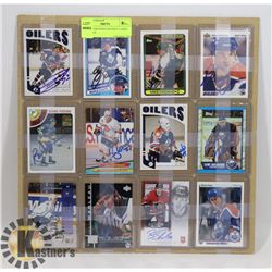 13 AUTOGRAPHED HOCKEY CARDS INCLUDES