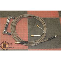 PRESSURE WASHER FLOOR ATTACHMENT + HOSE