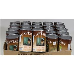 CASE OF CAPTAIN BRAND MACKEREL IN WATER