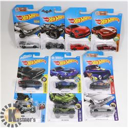 BOX OF 10 ASSORTED HOT WHEELS COLLECTIBLES