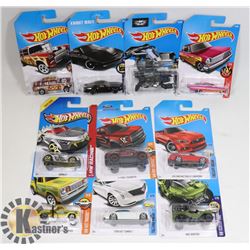 BOX OF 10 ASSORTED HOT WHEELS COLLECTIBLES