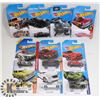 Image 1 : BOX OF 10 ASSORTED HOT WHEELS COLLECTIBLES