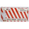 Image 1 : NEW DANNYCO SIZE L DISPOSABLE VINYL GLOVES