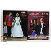 Image 1 : LOT OF TWO WILLIAM AND KATE ROYAL WEDDING BOOKS