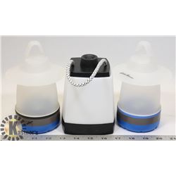 LOT OF 3 EDDIE BAUER HUNTING LUMEN LANTERNS