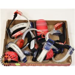 FLAT OF 14 LOT OF 6 EDDIE BAUER LED ARMBAND LIGHTS
