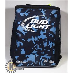 BUD LIGHT 24 CAN BACKPACK COOLER