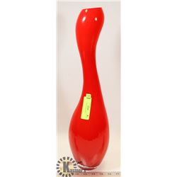 MODERN STYLE RED VASE
