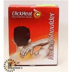 NEW CLICK HEAT LUXURY REUSABLE HOT & COLD PACKS