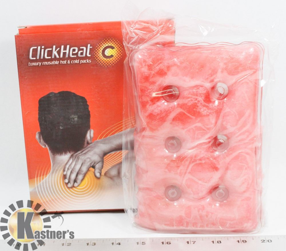 Click Hot Packs NEW CLICK HEAT LUXURY REUSABLE HOT & COLD PACKS