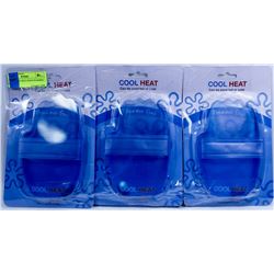 3 NEW  COOL HEAT HAND WARMER / ICE PACK