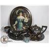 Image 1 : LOT OF SILVER PLATED SETTING