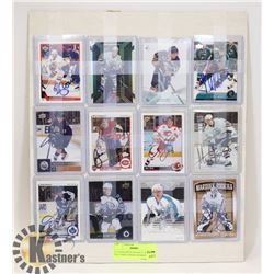 AUTOGRAPHED HOCKEY CARDS INCLUDING SERGIO MOMESSO;