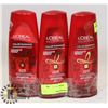 Image 1 : THREE BOTTLES OF LOREAL PARIS COLOR RADIANCE