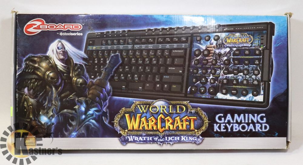 UNUSED WORLD OF WARCRAFT GAMING KEYBOARD