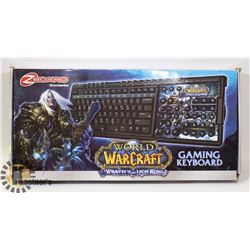 UNUSED WORLD OF WARCRAFT GAMING KEYBOARD