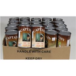 CASE OF CAPTAIN BRAND MACKEREL IN WATER