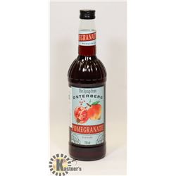BOTTLE OF POMEGRANATE SYRUP DRINK FLAVOURING