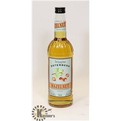 BOTTLE OF HAZELNUT SYRUP DRINK FLAVOURING