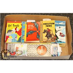 ESTATE BIX OF 1950S AND 60S DIME STORE NOVELS