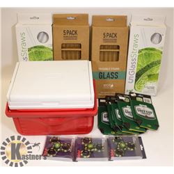 NEW ITEMS 4 PACKS OF 5PC SETS OF ECO