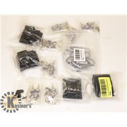 BUNDLE OF ASSORTED HARDWARE INCLUDING TOGGLE