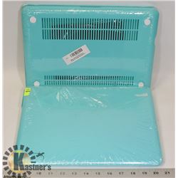 TWO PLASTIC TABLET CASES FOR UNKNOWN MODEL APPLE