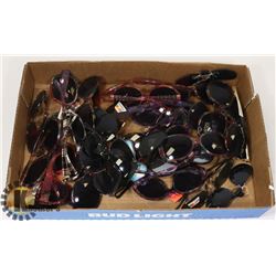 FLAT OF ASSORTED SUNGLASSES