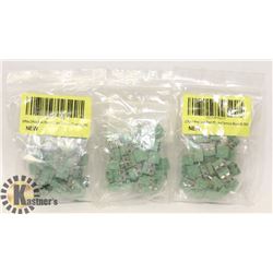 BUNDLE OF 2 POLE 5MM PC TERMINAL BLOCK 8A 250V