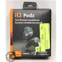 NEW IQ PODZ TRUE WIRELESS BLUETOOTH