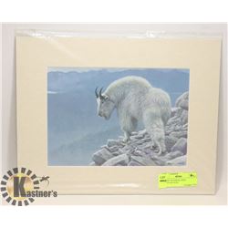 ROBERT BATEMAN PRINT MOUNTAIN GOAT