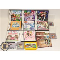 A LOT OF NINTENDO CARTRIDGES 8