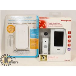SEALED HONEYWELL PORTABLE WIRELESS DOOR