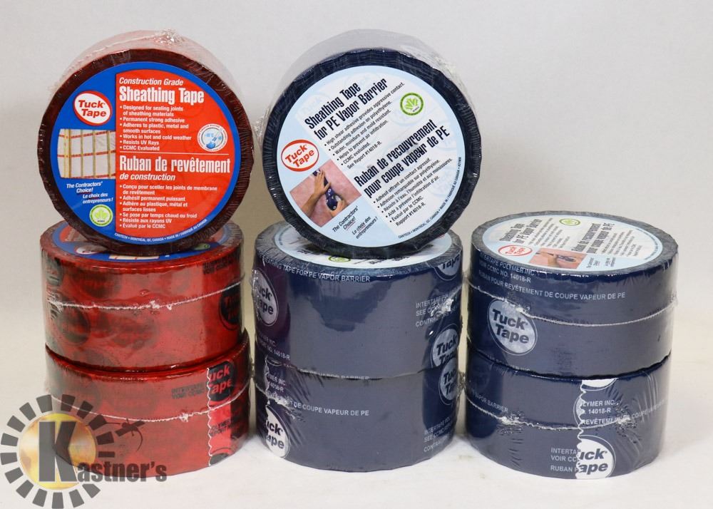 SEALED TUCK TAPE PE VAPOR BARRIER Kastner Auctions