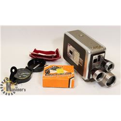 VINTAGE ENGINEER LENSATIC COMPASS