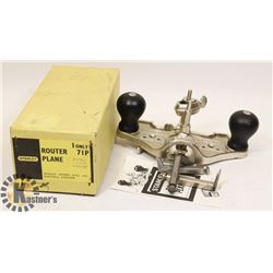 VINTAGE STANLEY #71 ROUTER PLANE W/ORIGINAL BOX