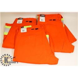 THREE PAIRS OF BIG BILL FR WORK PANTS
