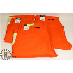 THREE PAIRS OF BIG BILL FR WORK PANTS
