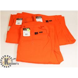 THREE PAIRS OF BIG BILL FR WORK PANTS