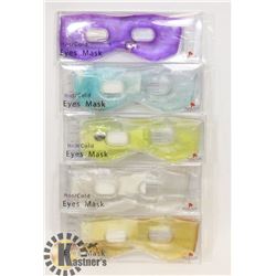 LOT OF 5 HOT/COLD EYE MASKS